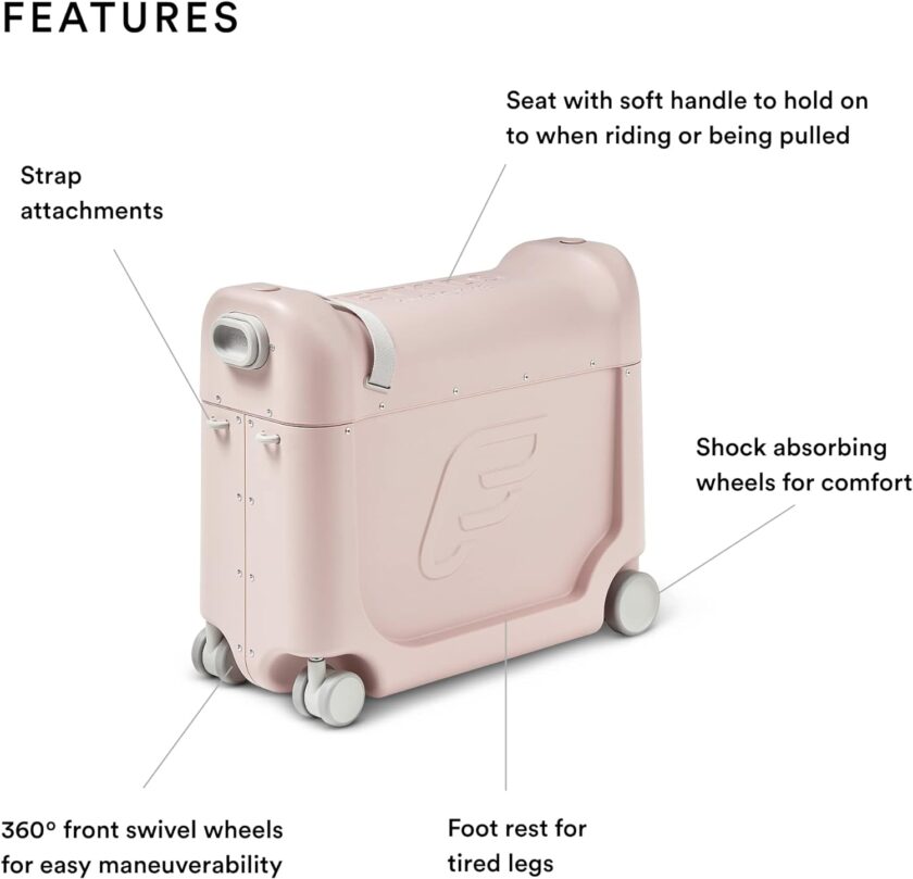 Kids' ride-on luggage and in-flight beds - Help your kids relax and sleep on the plane - Approved by multiple airlines - Best for ages 3 - 7 - Image 29