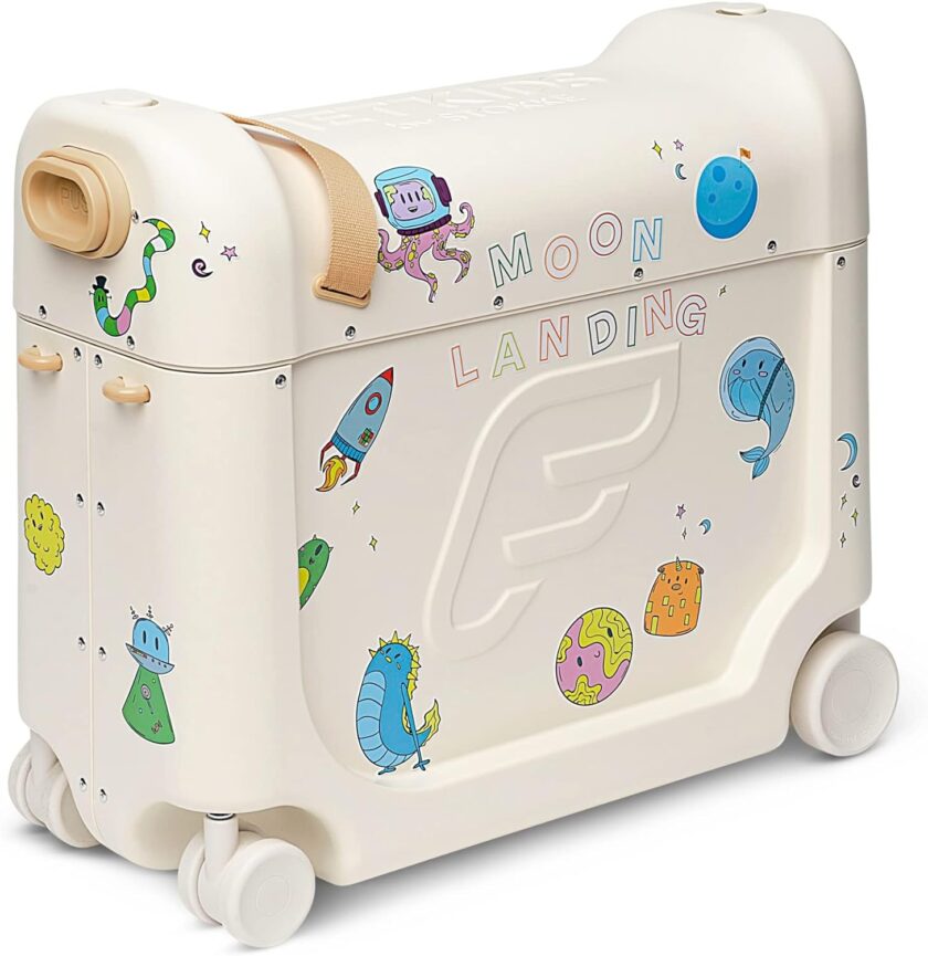 Kids' ride-on luggage and in-flight beds - Help your kids relax and sleep on the plane - Approved by multiple airlines - Best for ages 3 - 7