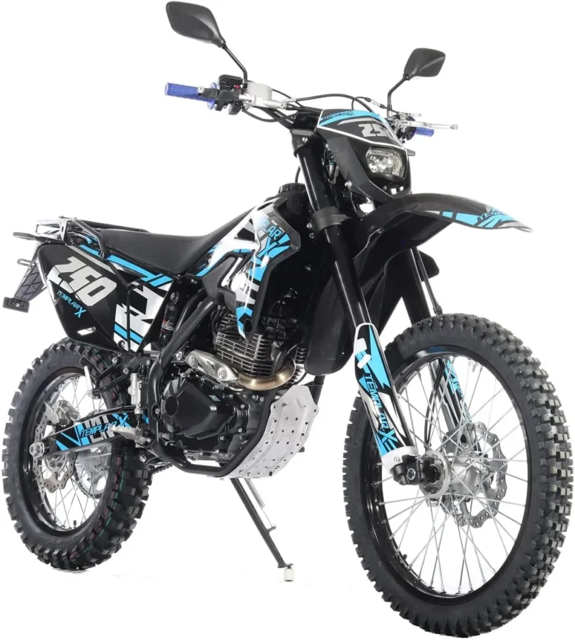 X-PRO Templar X 250cc 6 Speed Dirt Bike with Zongshen Engine Pit Bike Gas Dirt Bikes