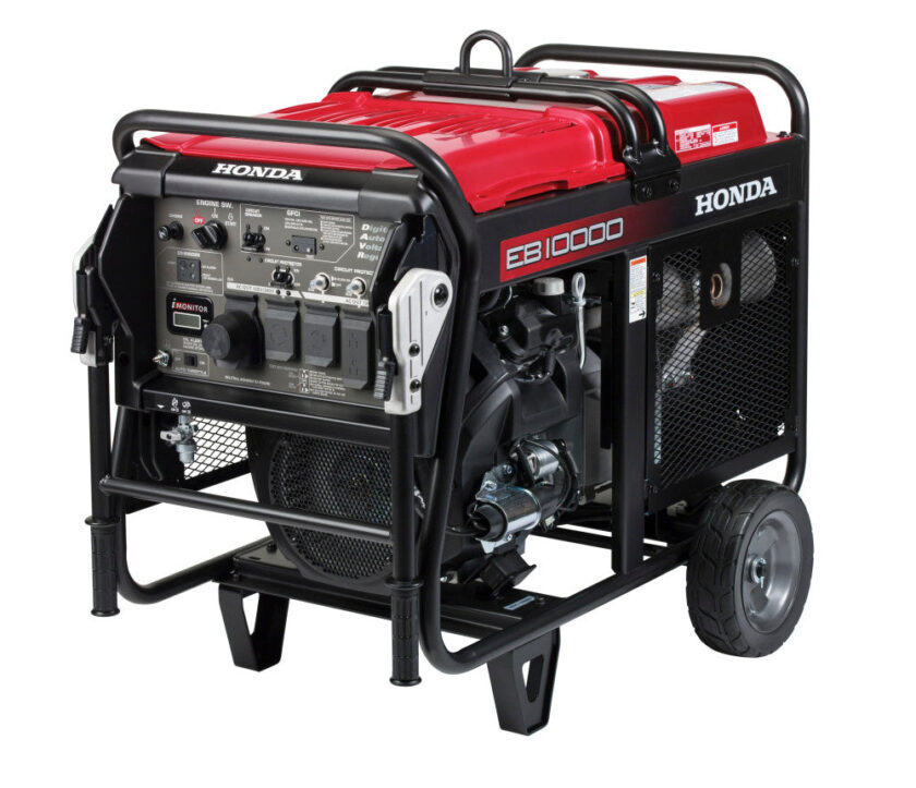 Honda EB10000 10000Watt Industrial Generator with CO-MINDER Sensor EB10000G from Honda