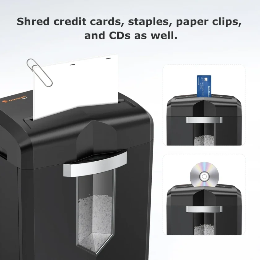 Bonsaii 12-Sheet Micro Cut Shredders for Home Office - Image 4