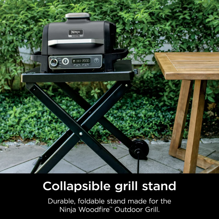 Ninja XSKSTAND Woodfire Collapsible Outdoor Grill Stand - Image 5