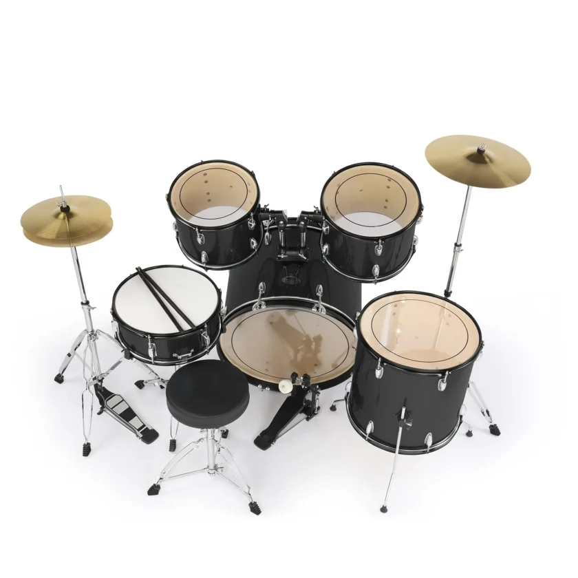 Ktaxon 5-Piece Adult Drum Set, 22 Inch Full-Size Drums Kit - Image 7