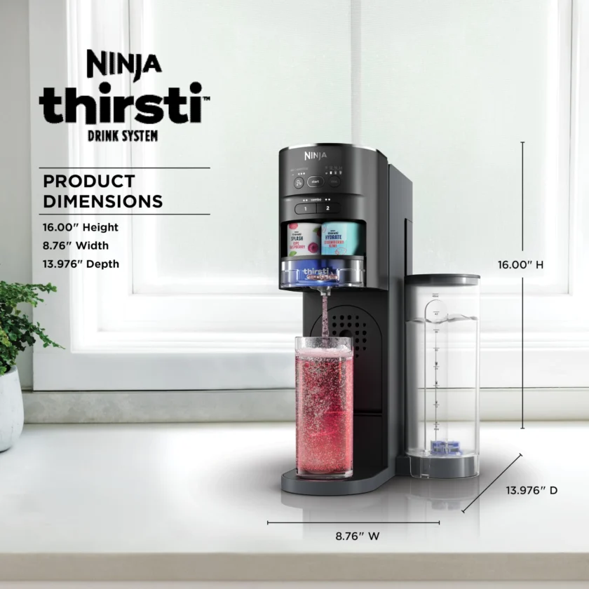 Ninja 60L Thirsti Drink System, Soda Maker, Carbonated Water Machine - Image 11