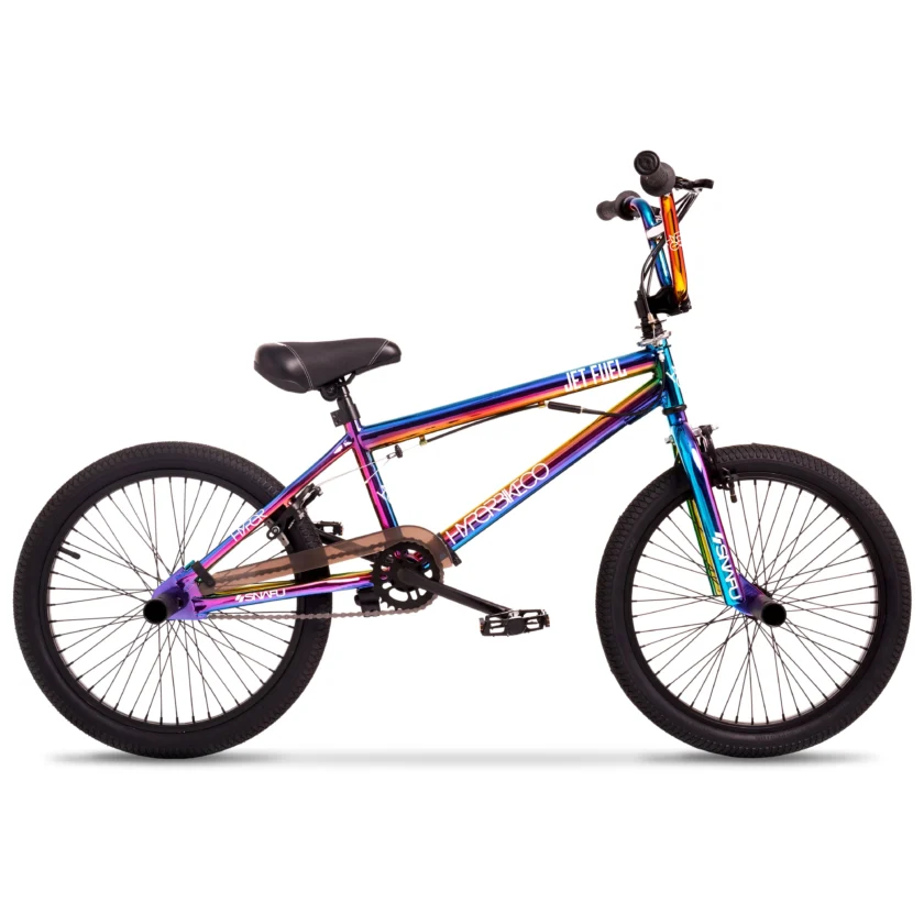 Hyper Bicycles 20′′ Jet Fuel BMX Bike for kids, Recommended Ages 8 to 13 Years Old