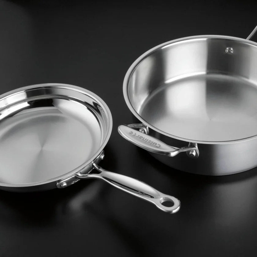 Cuisinart 17-Piece Chefs Classic Stainless Steel Cookware Set - Image 7