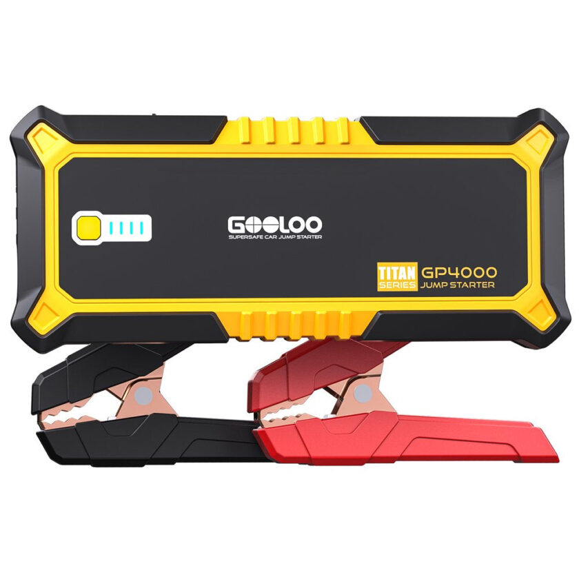 GOOLOO Car Jump Starter, 4000A Peak 12V Portable Jumper Pack for All Gas and up to 10.0L Diesel Engine