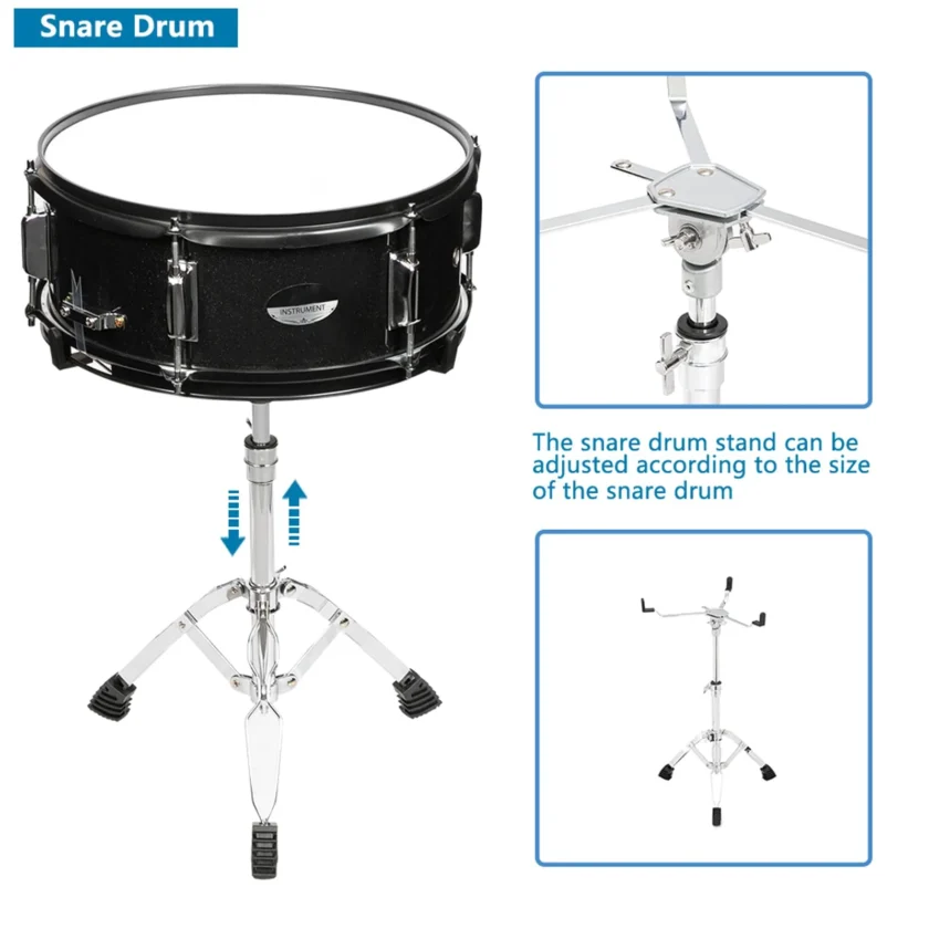 Ktaxon 5-Piece Adult Drum Set, 22 Inch Full-Size Drums Kit - Image 4