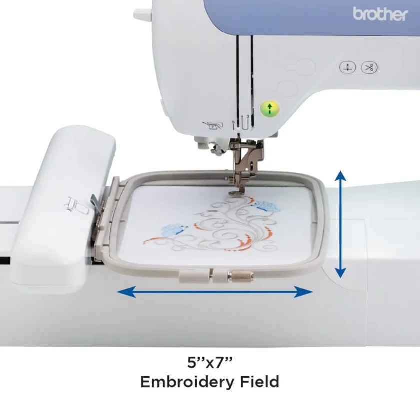 Brother Computerized Embroidery Machine with 5 in x 7 in Embroidery Area and LCD Screen - Image 6