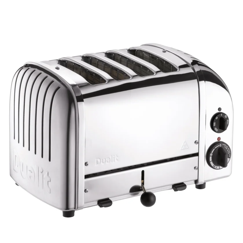 Dualit New Generation Classic 4-Slice Toaster in Stainless Steel