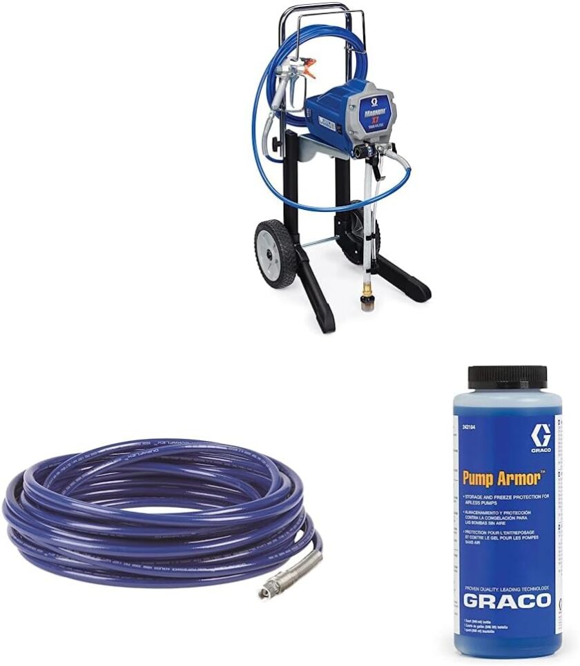 Graco Magnum 262805 X7 Cart Airless Paint Sprayer, Gray - Image 12