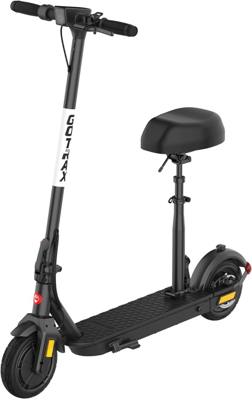 Adult Electric Scooter, 8.5 Inch Pneumatic Tires, Max Range 14/18 Miles, Max Speed 15.5/18 MPH, Powered by 300 Watt Motor, with Cruise Control Adult Folding Electric Scooter - Image 5