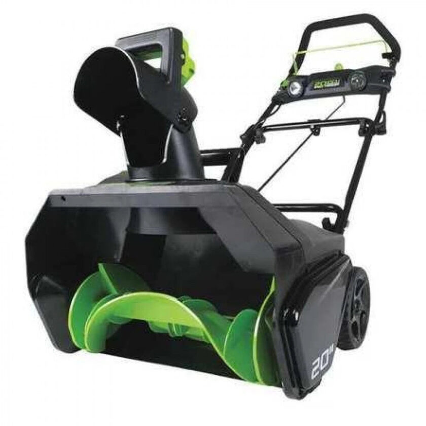 Greenworks PRO 20-Inch 80V Cordless Snow Thrower, 2.0 AH Battery Included 2600402