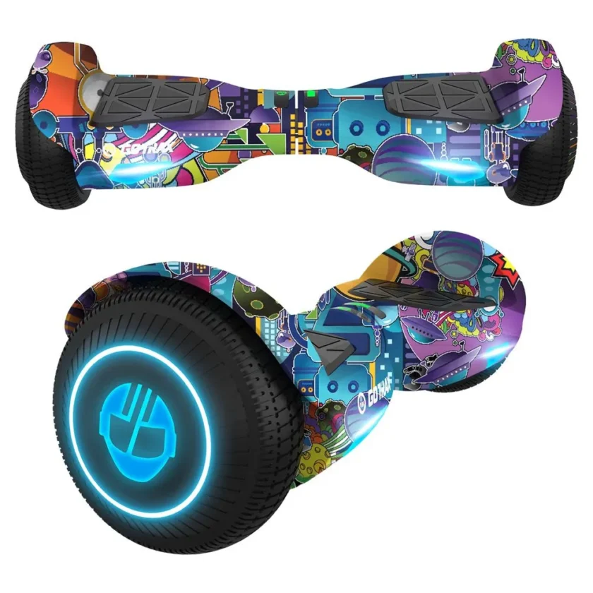 GOTRAX Edge Hoverboard for Kids Adults, 6.5" Tires 6.2Mph & 2.5 Miles Self Balancing Scooter