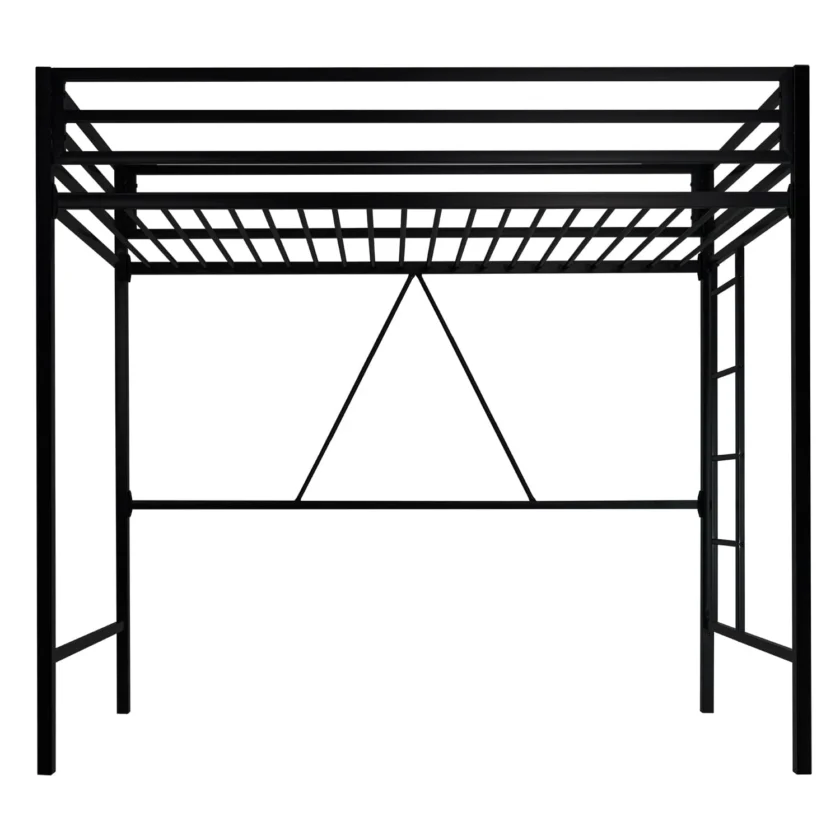 SHA CERLIN Junior Loft Bed Twin Size, Heavy Duty Twin Bed Frame - Image 3