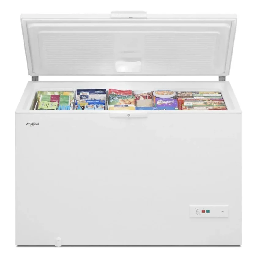 Whirlpool 16-cu ft Convertible Chest Freezer to Refrigerator with Baskets - White | WZC5116LW - Image 12