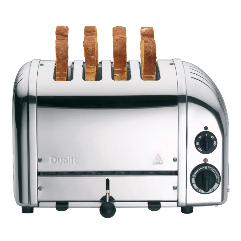 Dualit New Generation Classic 4-Slice Toaster in Stainless Steel - Image 3