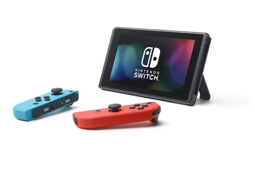 Nintendo Switch with Neon Blue and Neon Red Joy‑Con - Image 2