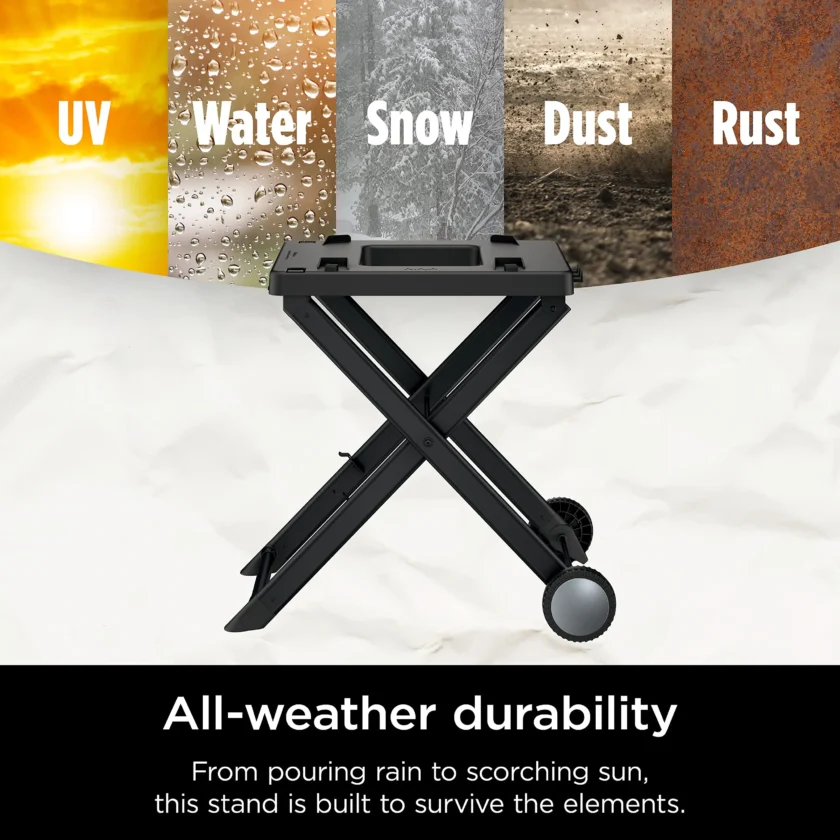 Ninja XSKSTAND Woodfire Collapsible Outdoor Grill Stand - Image 2