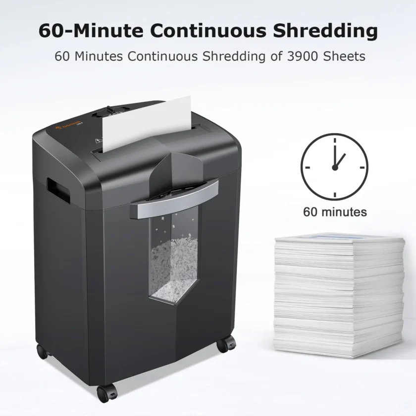 Bonsaii 12-Sheet Micro Cut Shredders for Home Office - Image 5