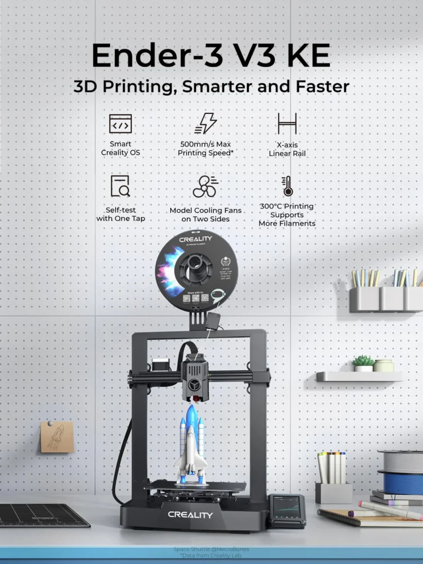 Creality Ender-3 V3 KE 3D Printer, 500 mm/s High-Speed - Image 8