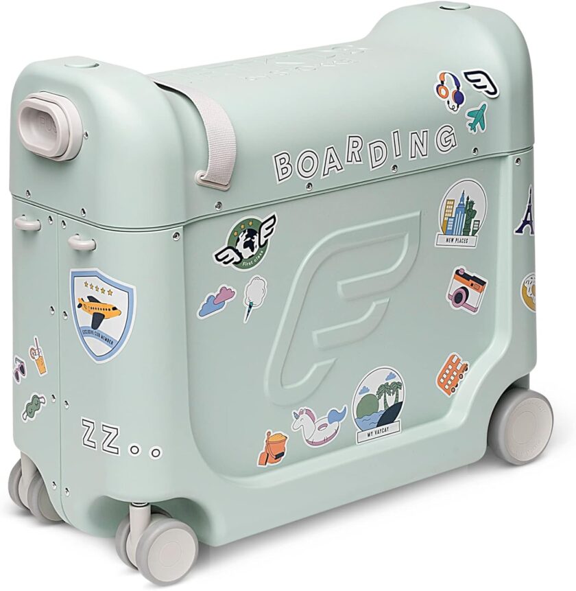 Kids' ride-on luggage and in-flight beds - Help your kids relax and sleep on the plane - Approved by multiple airlines - Best for ages 3 - 7 - Image 9