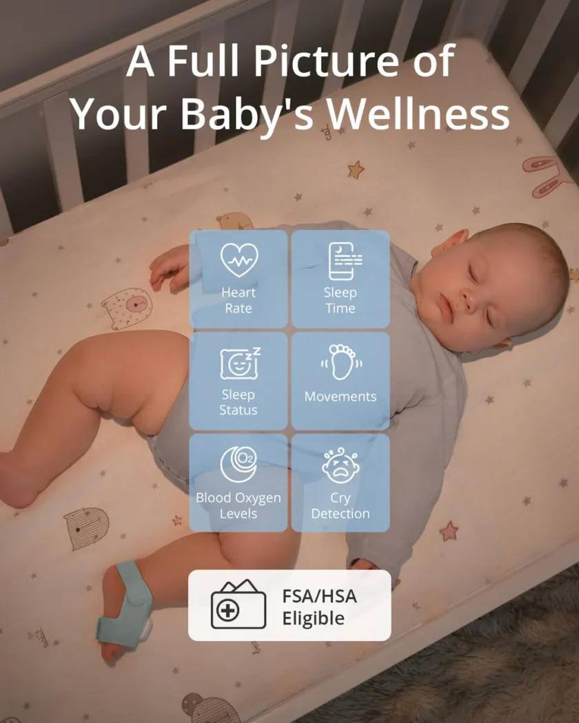 eufy Baby Smart Sock S320 Baby Monitor with 2K Camera - Image 2