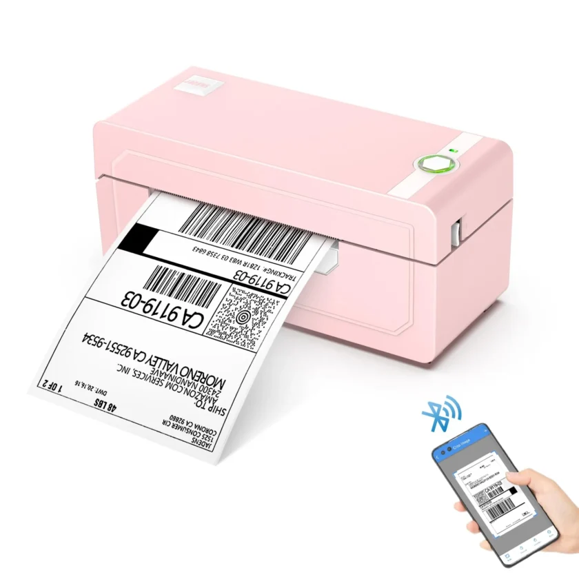 JADENS Bluetooth Thermal 4x6 Shipping Label Printer - Image 3