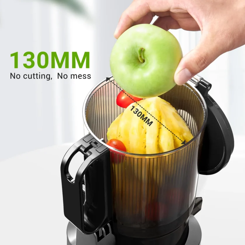 AMZCHEF 5.3-Inch Self-Feeding Masticating Juicer - Image 8