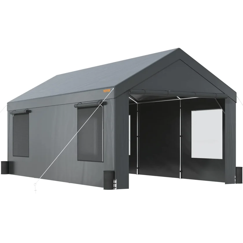 VEVOR Carport 10x20ft, Car Canopy Portable Garage