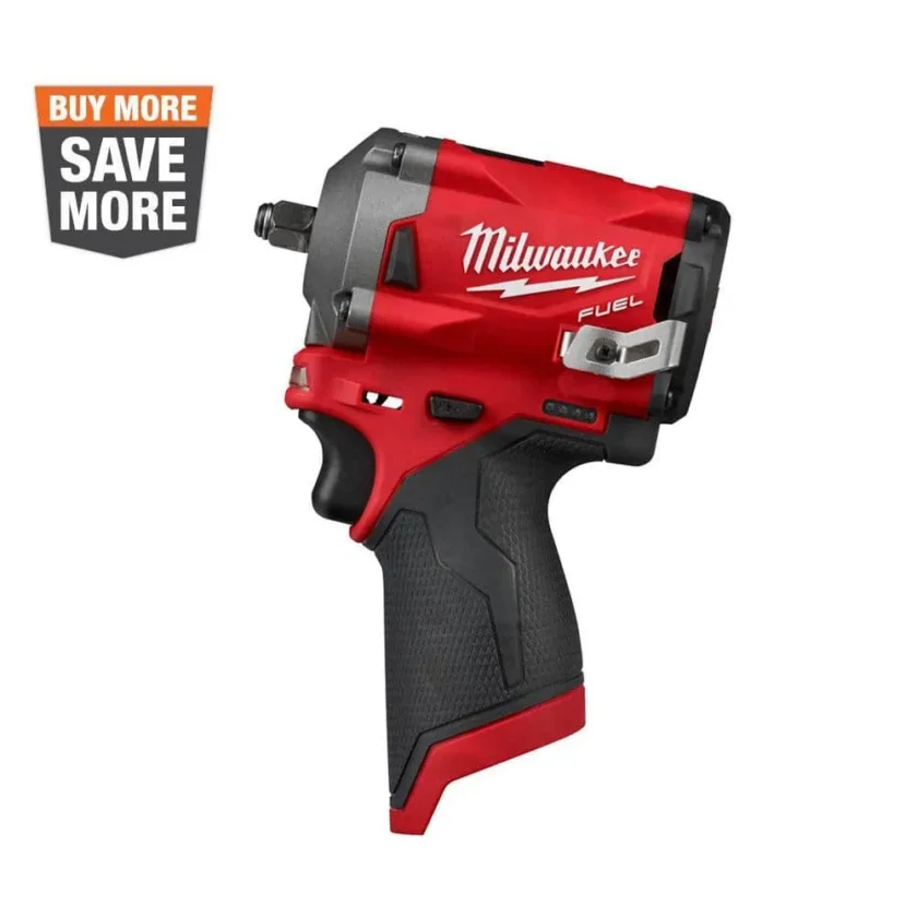 M12 FUEL 12V Lithium-Ion Brushless Cordless Stubby 3/8 in. Impact Wrench (Tool-Only) 2554-20