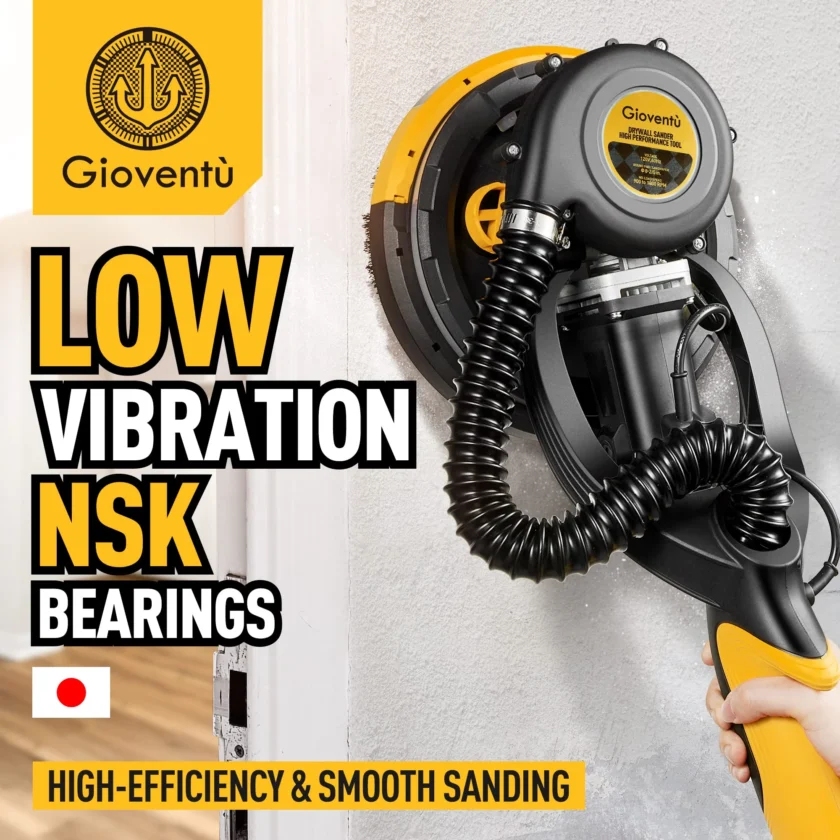 Giovent�� Electric Drywall Sander with Vacuum for Popcorn Ceiling - Image 7