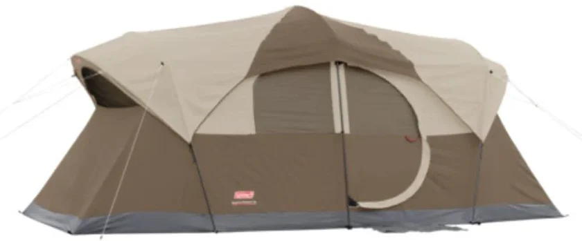 Coleman WeatherMaster 10-Person Camping Tent with Room Divider