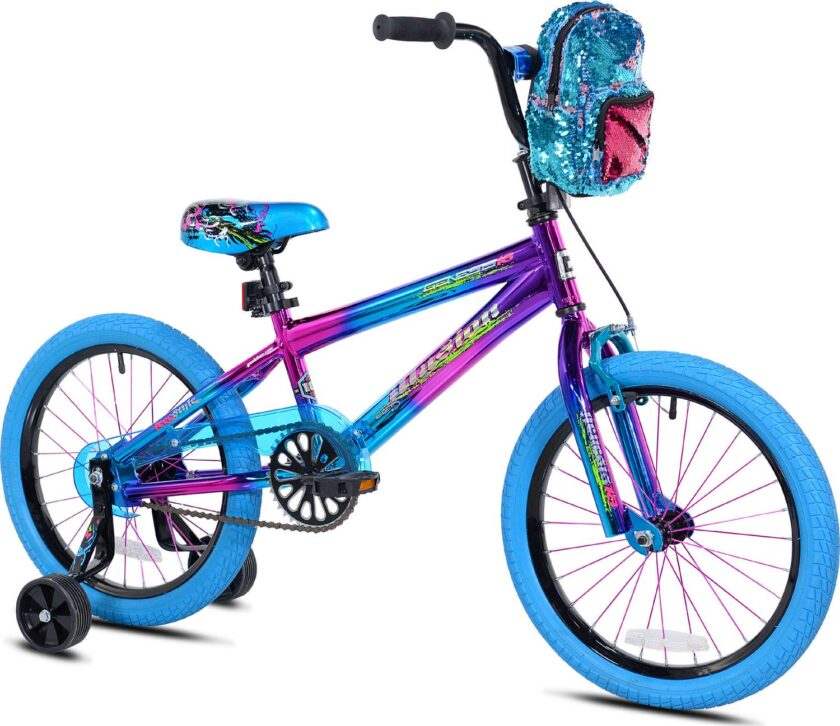 Genesis 18 Illusion Girl’s Bike, Blue/Purple