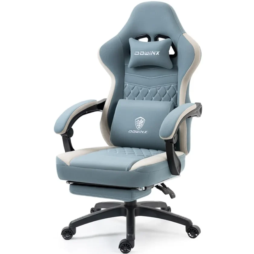 Dowinx Gaming Chair Breathable Fabric Computer Chair - Image 5