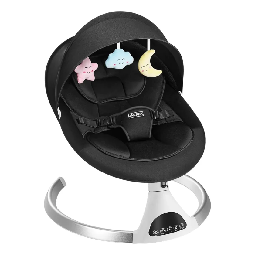 HARPPA Electric Baby Swing for Infants to Toddler with 5 Speed - Image 3