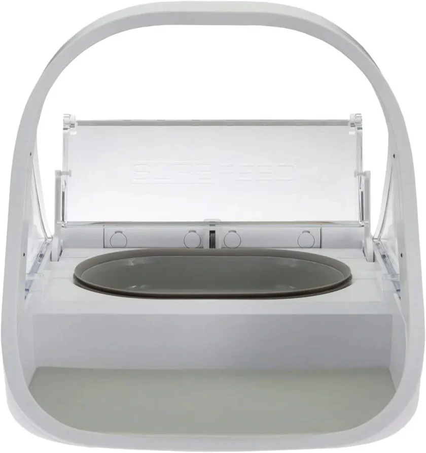 Automatic Pet Feeder -Microchip Pet Feeder - MPF001 - Suitable for Both Wet and Dry Food - Bonus eOutletDeals Pet Towel - Image 3