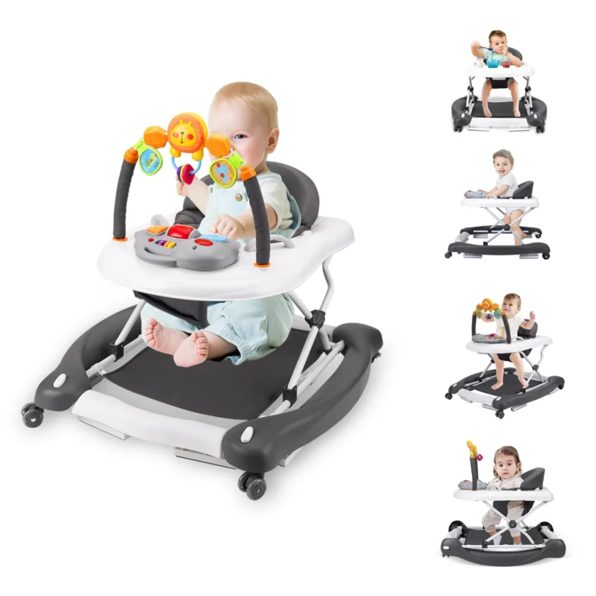 Boyro Baby 5-in-1 Baby Walkers for Boys Girls 6-12 Months - Image 2