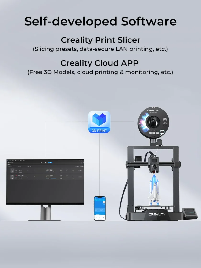 Creality Ender-3 V3 KE 3D Printer, 500 mm/s High-Speed - Image 2