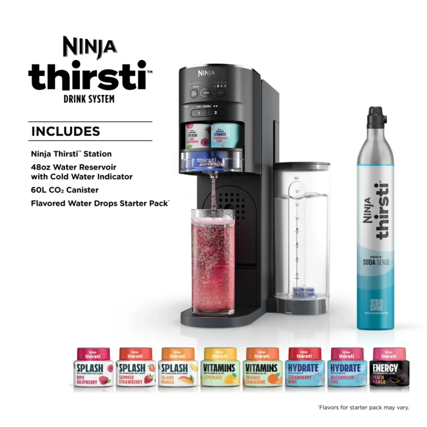 Ninja 60L Thirsti Drink System, Soda Maker, Carbonated Water Machine - Image 10