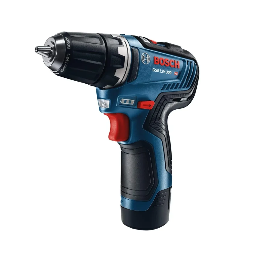 BOSCH CLPK22-120 12V Max Cordless 2-Tool 3/8 in. Drill/Driver and 1/4 in. Impact Driver Combo Kit with 2 Batteries, Charger and Case,Blue - Image 35