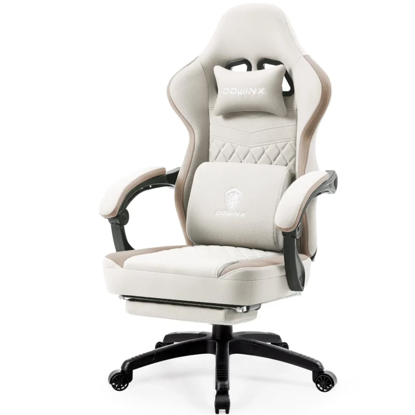 Dowinx Gaming Chair Breathable Fabric Computer Chair - Image 3