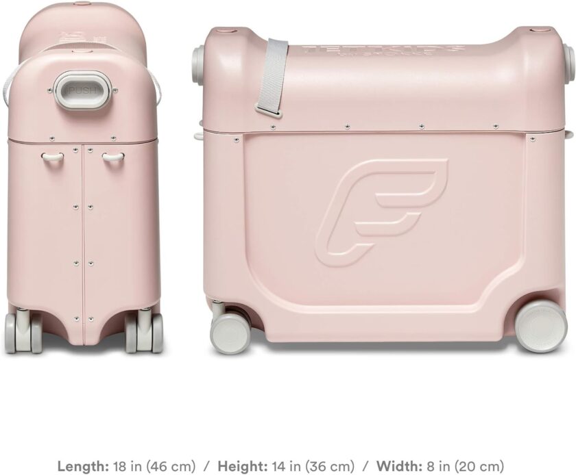 Kids' ride-on luggage and in-flight beds - Help your kids relax and sleep on the plane - Approved by multiple airlines - Best for ages 3 - 7 - Image 32