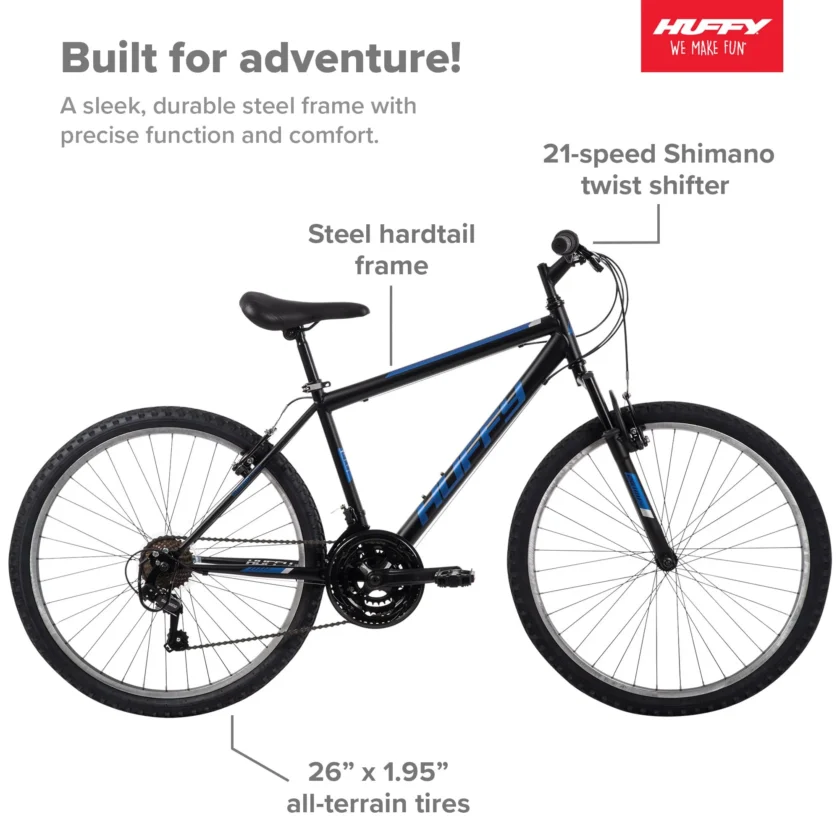 Huffy Stone Mountain 21-Speed Hardtail Men��s Mountain Bike - Image 2