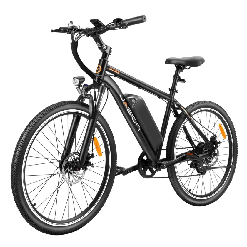 Jasion Electric Bike for Adults with 360Wh Removable Battery