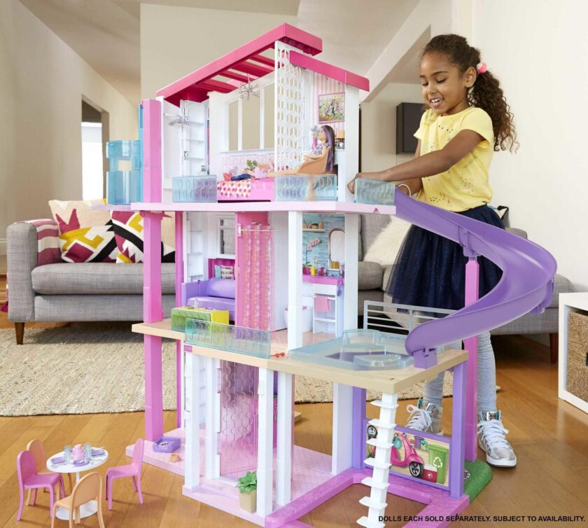 Barbie Dreamhouse Dollhouse With 70+ Accessories, Working Elevator, Lights and Sounds - Image 2