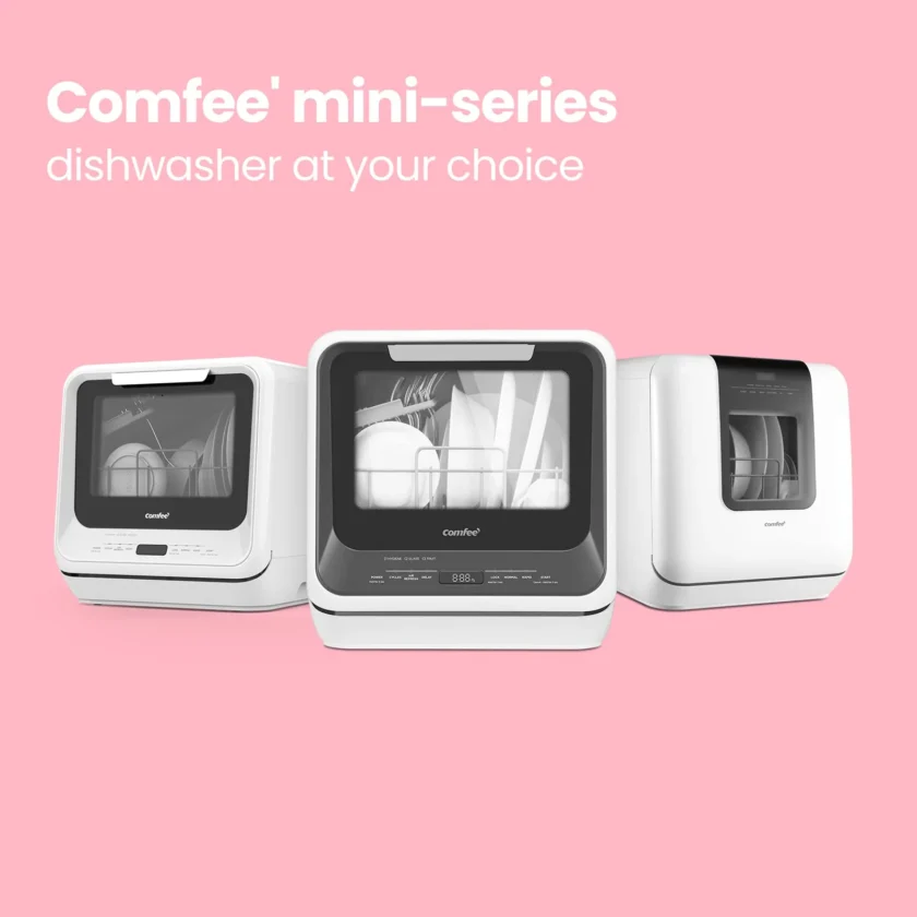 COMFEE' Mini Dishwasher Countertop with 5L Water Tank - Image 10