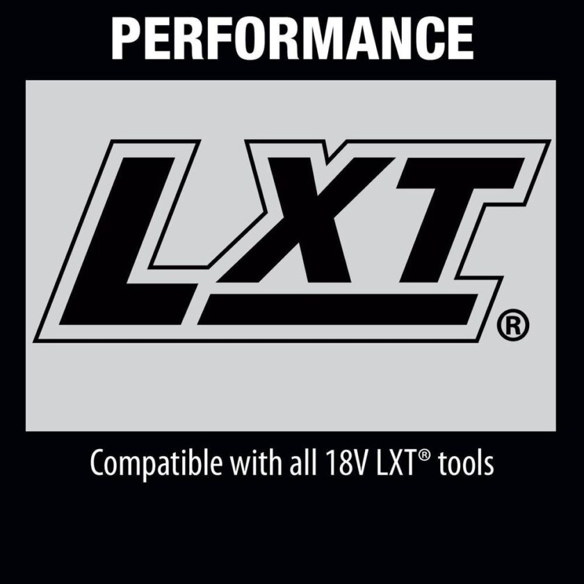 18-Volt LXT Battery and Rapid Optimum Charger Starter Pack (5.0Ah) with bonus 18V LXT Brushless Cut-Off/Angle Grinder BL1850BDC2XAG04 - Image 11