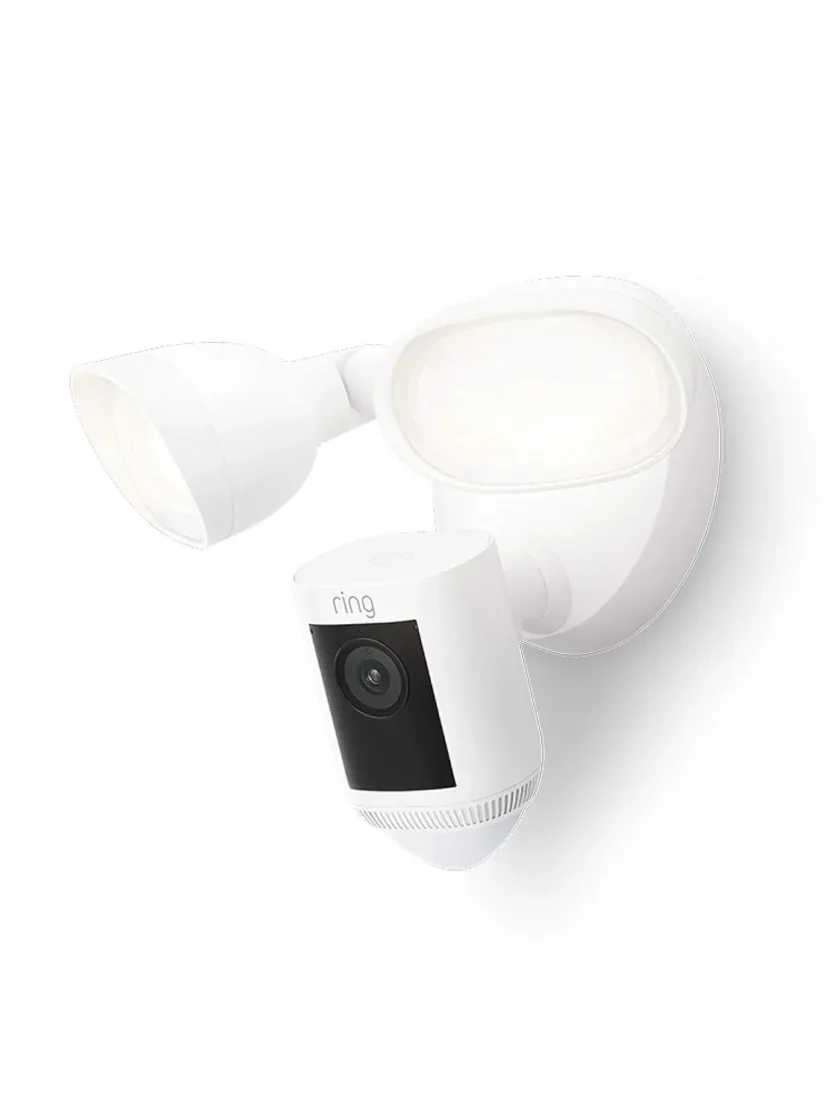 Ring Floodlight Cam Wired Pro with Bird’s Eye View and 3D Motion Detection, White - Image 4