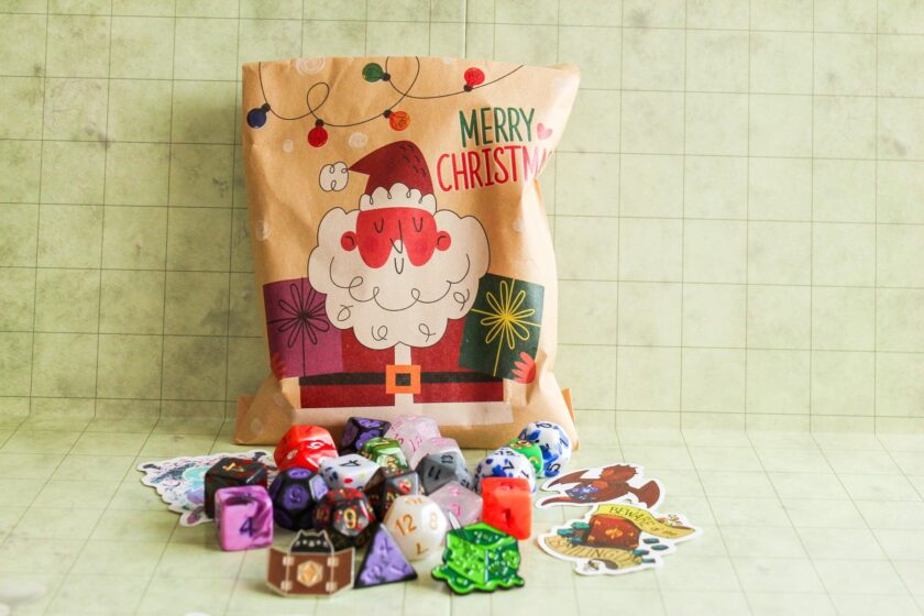 Christmas Mystery Chest, Mystery Dice Bags you choose the scoops